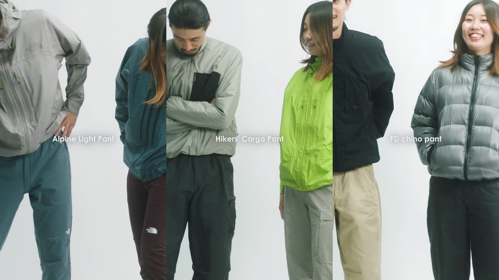 THE NORTH FACE 商品紹介コンテンツ制作 スタッフインタビューシリーズ