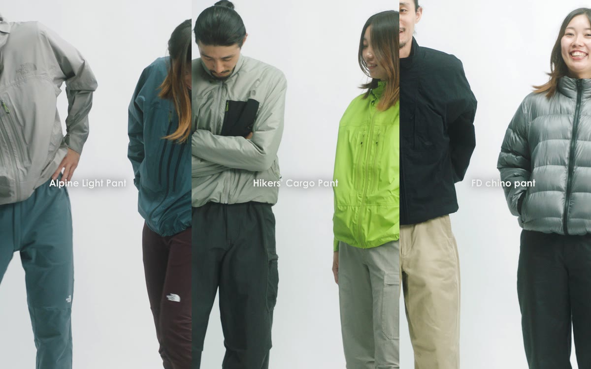 THE NORTH FACE 商品紹介コンテンツ制作