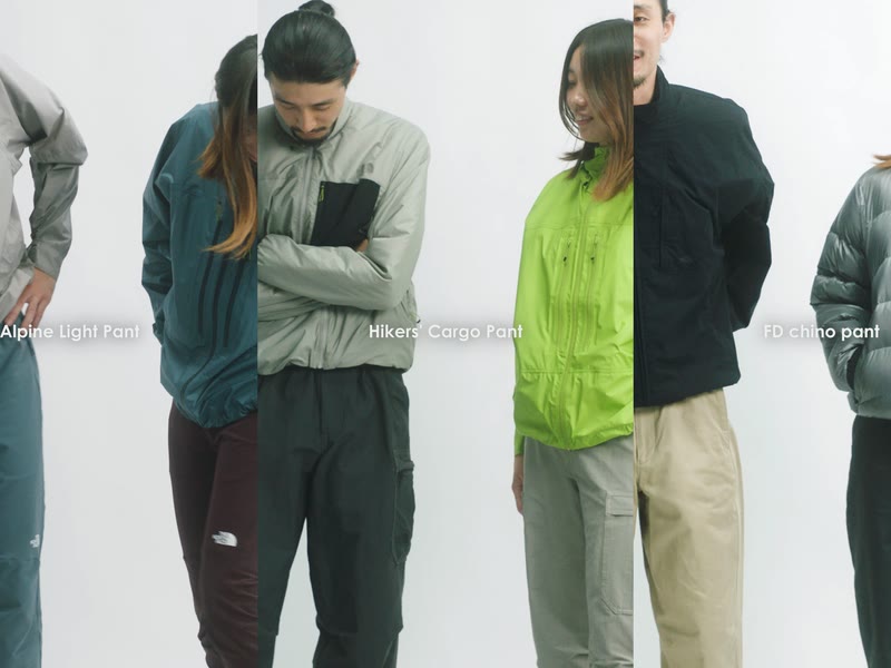 THE NORTH FACE 商品紹介コンテンツ制作